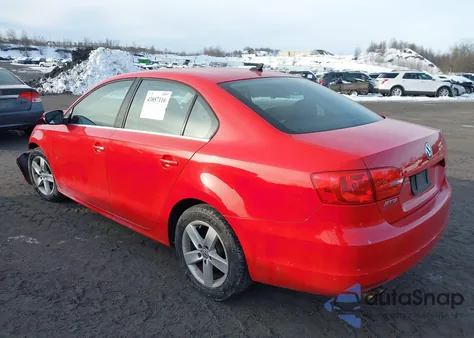 2012 Volkswagen Jetta 2.0L Tdi из США, поврежденный, VIN 3VW3L7AJ4CM043596
